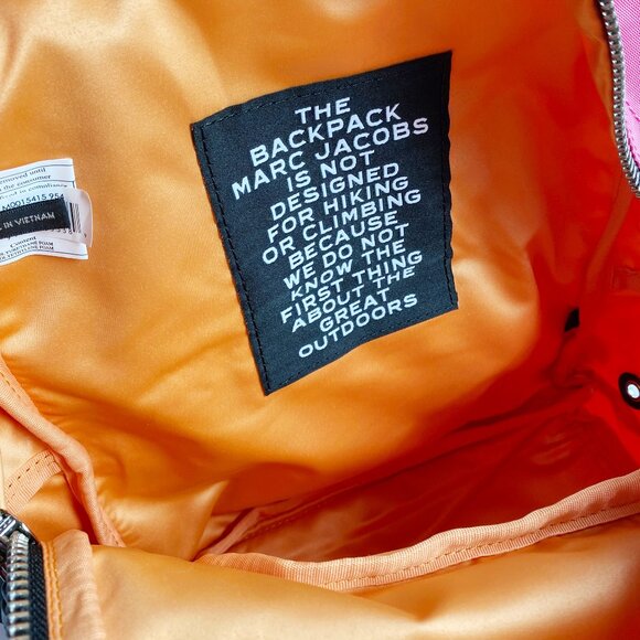 New Medium The Backpack Marc Jacobs in Trixie Pink/Black - Picture 7 of 10